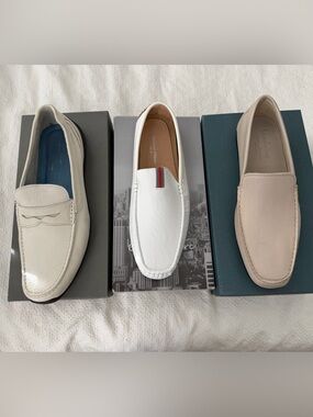 Men’s Size 12 Loafers Shoe Lot – Rockport, Bruno Marc & Sandro Moscoloni